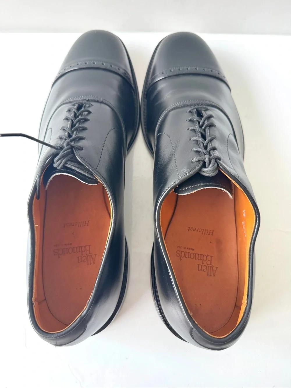 Allen Edmonds outsoles subtle toe
